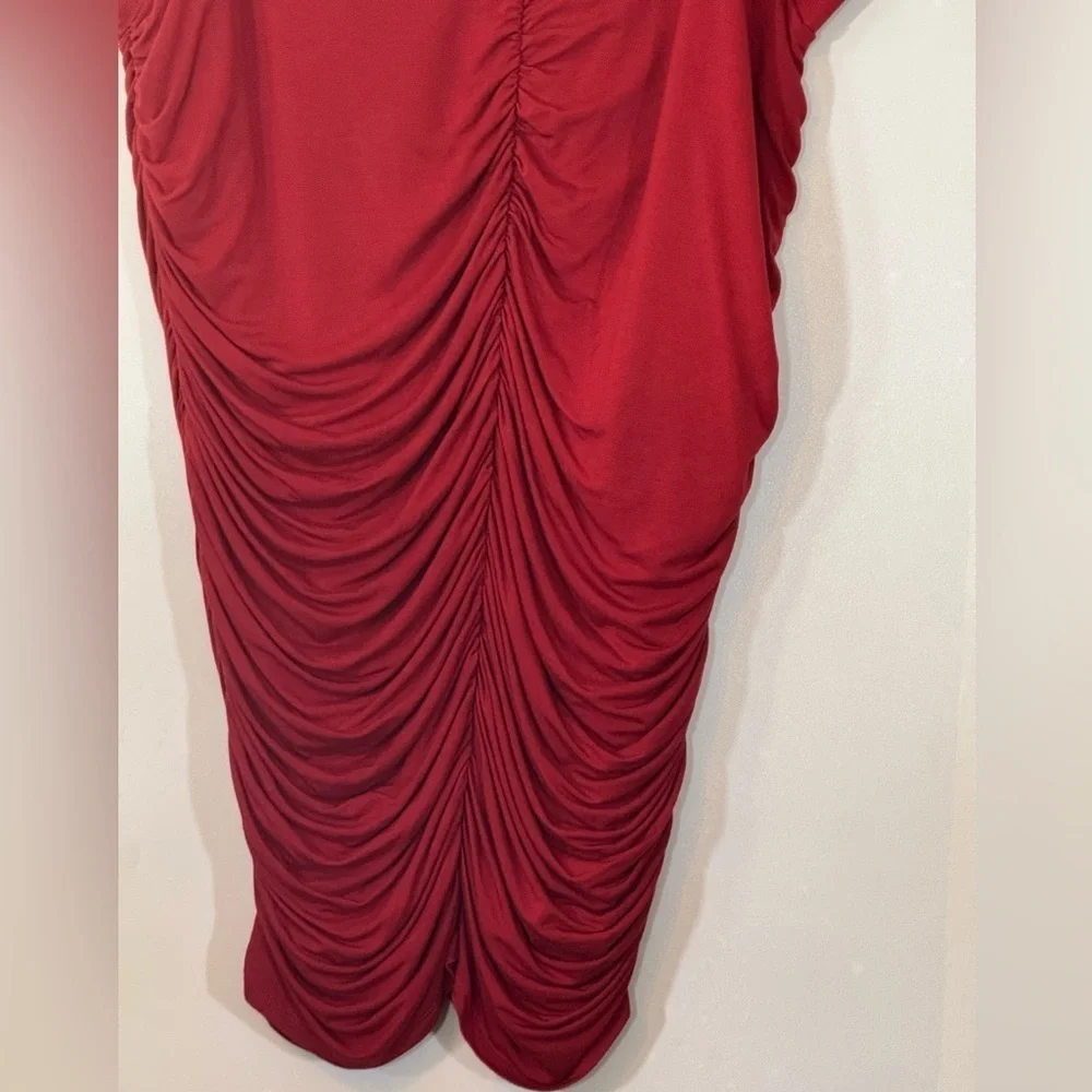 Torrid‎ Midi Super Soft Shirred Pencil Skirt Size 3X